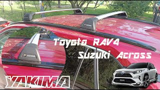 Yakima  Whispbar  Prorack roof rack installation Toyota RAV4 [upl. by Atiroc982]