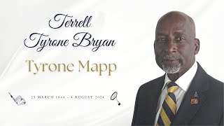 Terrell Tyrone Bryan  Tyrone Mapp  Memorial Service [upl. by Jermyn993]