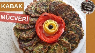 Kabak Mücveri Tarifi  Mücver Nasıl Yapılır  Kabaklı Yemek Tarifleri  Ev Yemekleri Tarifleri [upl. by Cyprio116]