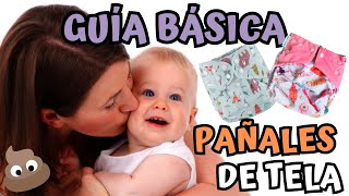 ♻️ PAÑALES REUTILIZABLES DE TELA PARA BEBÉS  GUÍA BÁSICA ♻️ [upl. by Winna]