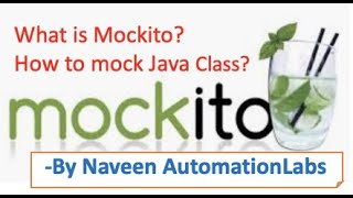 What is Mockito Framework  Mock your class with MockitoJunit Framework [upl. by Aenad]