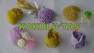 Kokulu Taş Nasıl Yapılır ve Süslenir  DIY [upl. by Sutphin]