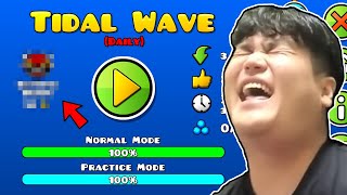 MY DAILY LEVEL TIDAL WAVE  Geometry Dash 22 [upl. by Ax]