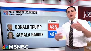 Steve Kornacki Indications voter enthusiasm may be down from 2020 [upl. by Towney]