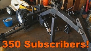 350 Subscribers Also some bonus footage of Cub Cadet 149 TLB Transformation [upl. by Toni374]