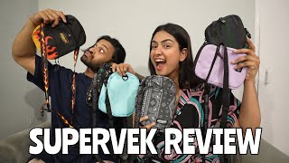 REVIEWING SUPERVEK SLING BAGS 😮‍💨🥰 [upl. by Erdnaed]