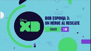 Bob Esponja 3 Un Héroe al rescate en Disney XD Febrero 2021 totally real and rare [upl. by Akemet]