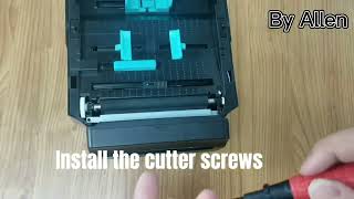 Apex Series printer cutter install [upl. by Barde]