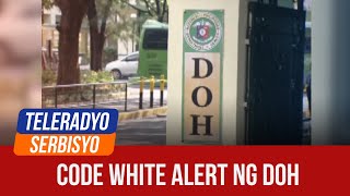 DOH raises code white alert for super typhoon Pepito  Teleradyo Serbisyo 16 November 2024 [upl. by Eetsud]