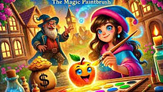 The Tale of Meera and Magic Paintbrush moralstory bedtimestories kidsstories sparkletales [upl. by Sila]