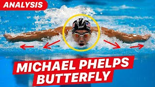 Michael Phelps PERFECT Butterfly Technique Analysis [upl. by Borlow]