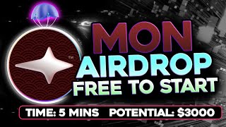 MON PROTOCOL AIRDROP GUIDE HUGE GAMING PROJECT [upl. by Eidnalem]