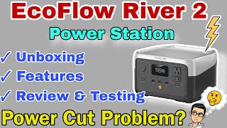 EcoFlow Portable Power Station  Best Power Station  River 2 Power Station  Out Door Champing [upl. by Huntingdon893]