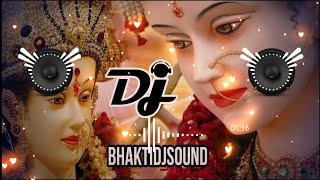 Tere darbar mein maiya khushi milti hai🥀remix  bhakti dj sound 🔥 Navratri Dj Remix  Bhakti Dj [upl. by Maurilia]