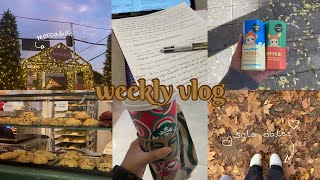 weekly vlog  mercadillos navideños yapping libros sonny angels… 💌🎧🎀 [upl. by Towers]