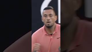 UNBELIEVABLE Kyrgios shot v Nadal 🤯 [upl. by Nivled]