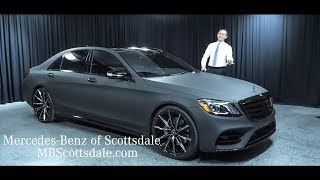 2018 MercedesBenz SClass S 450  New and Different  from Mercedes Benz of Scottsdale [upl. by Bolan]