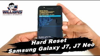 Hard Reset Samsung Galaxy J7 J700 J7 Neo J701 Formatar e Desbloquear [upl. by Assenev]