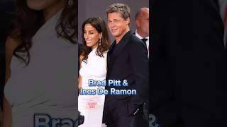 Brad Pitt amp Ines De Ramon  Relationship Timeline shorts bradpitt relationshiptimeline ytshorts [upl. by Nosoj851]