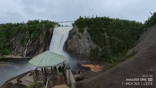 Montmorency Falls Quebec Canada [upl. by Susejedairam]