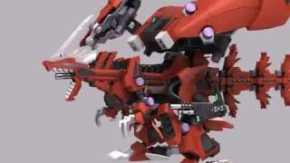 ZOIDS3DCGHMM ジェノブレイカーGENOBREAKER [upl. by Hatokad]