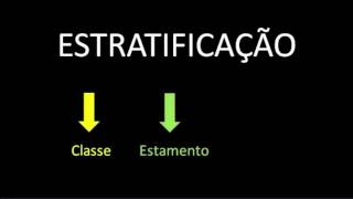 Sociologia Aula 02  Conceitos básicos de estratificação social [upl. by Jeanine523]