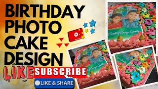 Birthday photo cake design3 kg photo cake3 kg Orange 🧡🧡🍊🍊 cake strawberry 🍓 🍓 🍓 🍓nagendrababu201 [upl. by Aivan]