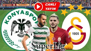 GALATASARAY KONYASPOR MAÇI CANLI İZLE [upl. by Aihpledalihp433]