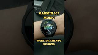 TESTEI o MONITORAMENTO DE SONO do GARMIN 165 MUSIC e aconteceu isso [upl. by Okoy]