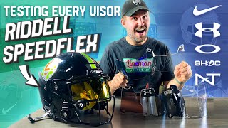 What Visors Fit a Riddell Speedflex Visor Installation and Fit Test [upl. by Sitoeht]