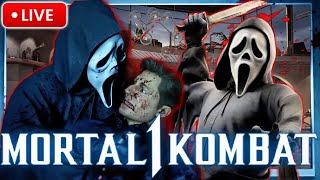 Mortal Kombat 1  Ghostface Release LIVESTREAM Arcade Ladder Ending amp Gameplay [upl. by Lenoyl676]