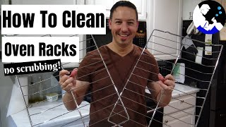 How to Clean Oven Racks No Scrubbing [upl. by Trilby]