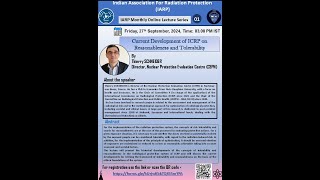 1st Monthly Online lectureIARP by Dr Thierry SCHNEIDER [upl. by Cartie]