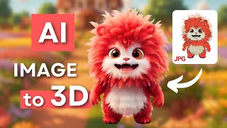 How to Turn Any Image into a 3D Model Using AI in 3 Minutes🔥FREE [upl. by Ffej]