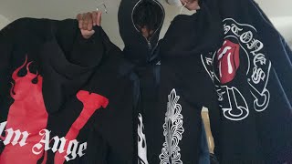 MY 3000 HOODIE AND SHIRT COLLECTION VLONE OFFWHITE CHROME HEARTS AND MORE [upl. by Ciaphus]