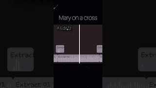 Mary on a cross slowed  reverb audio edit ghost trending shorts ytshorts viral [upl. by Christianity]