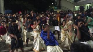 NICMAR PUNE ONAM DANCE 2015 [upl. by Adniuqal531]