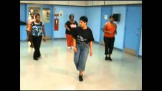 How to DoDown South Shuffle Line DanceIn Class Instructions [upl. by Lyle]