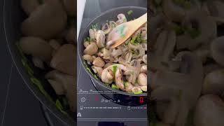 SALSA DE CHAMPIÑONES 👨‍🍳👨‍🍳👨‍🍳🍛shorts tiktok cake cooking cocina short shortvideo trend [upl. by Namyl]