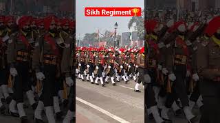 Sikh Regiment Wins Best Marching Contingent Award indianarmy [upl. by Nylirek]