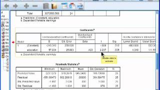 Linear Regression  SPSS part 3 [upl. by Latsyrhc]