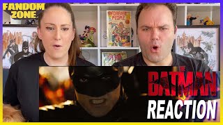 THE BATMAN Main Trailer REACTION  DC FanDome [upl. by Ayaladnot]