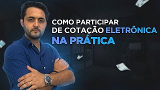 Como participar de COTAÇÃO ELETRÔNICA na prática  Café com LICITAÇÃO [upl. by Axel]