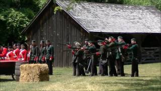 Fenian Raid Reenactment Lang Pioneer Village 2016 [upl. by Idelia]