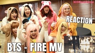 Reaction BTS 방탄소년단  FIRE MV 불타오르네 [upl. by Nostrebor968]