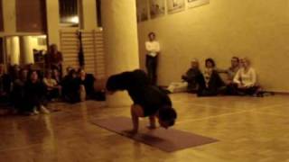 Przemek Nadolny is performing traditional Iyengar Yoga prt 1 [upl. by Holofernes]