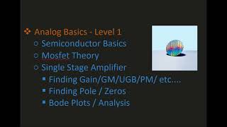 Analog Design Skills [upl. by Onid]