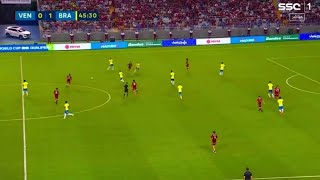 Amazing 🔥 Telasco Segovia Goal Venezuela Vs Brazil 11 All Goals Analysis amp Extended Highlights [upl. by Myke]