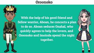 Oroonoko  Aphra Ben Summary in English [upl. by Nosydam751]