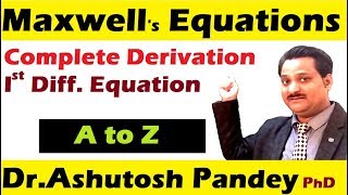 Maxwell equations in differential form Gausss law for electrostatics Maxwells Lecture in hindi [upl. by Silado]